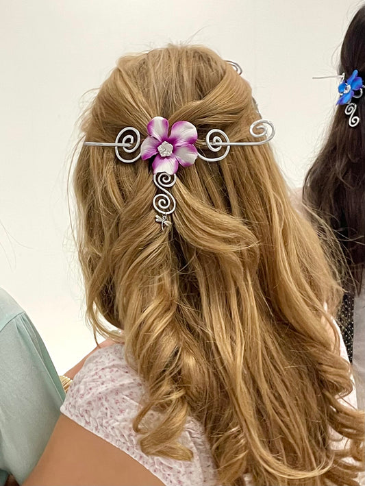 hibiscus hair pin
