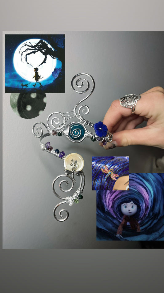 A limited edition CORALINE cuff!!🌀