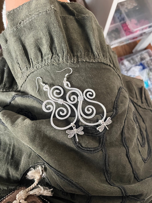 Dragonfly earrings 🧚‍♂️✨