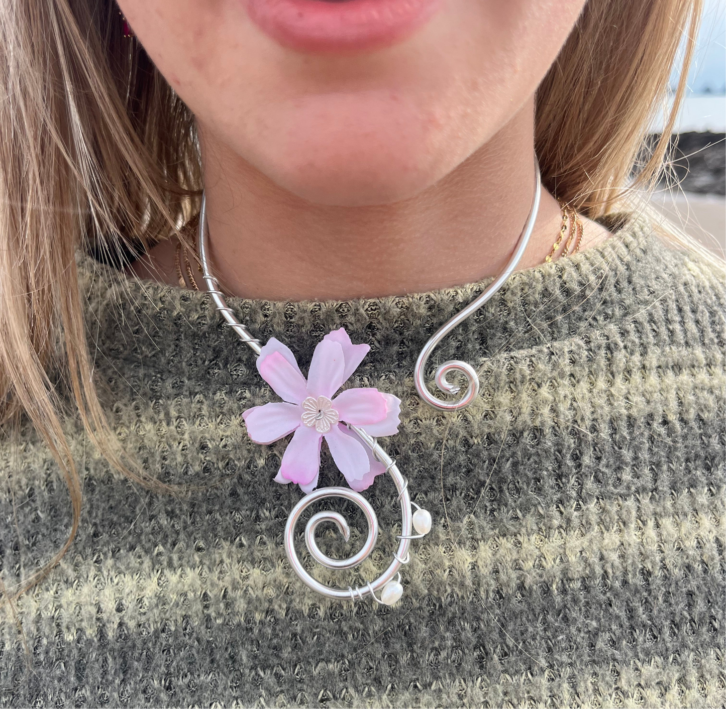 Fairy flower necklace ✨🧚🏼