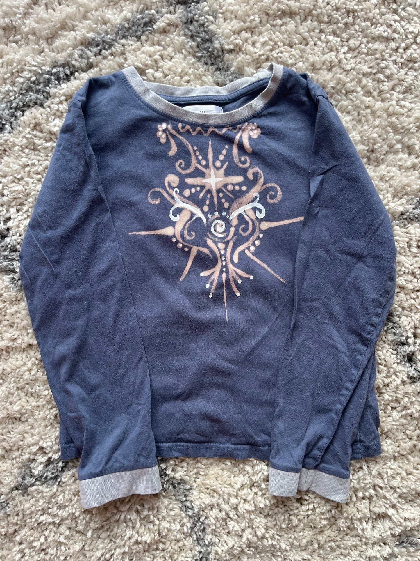 Upcycled baby tee